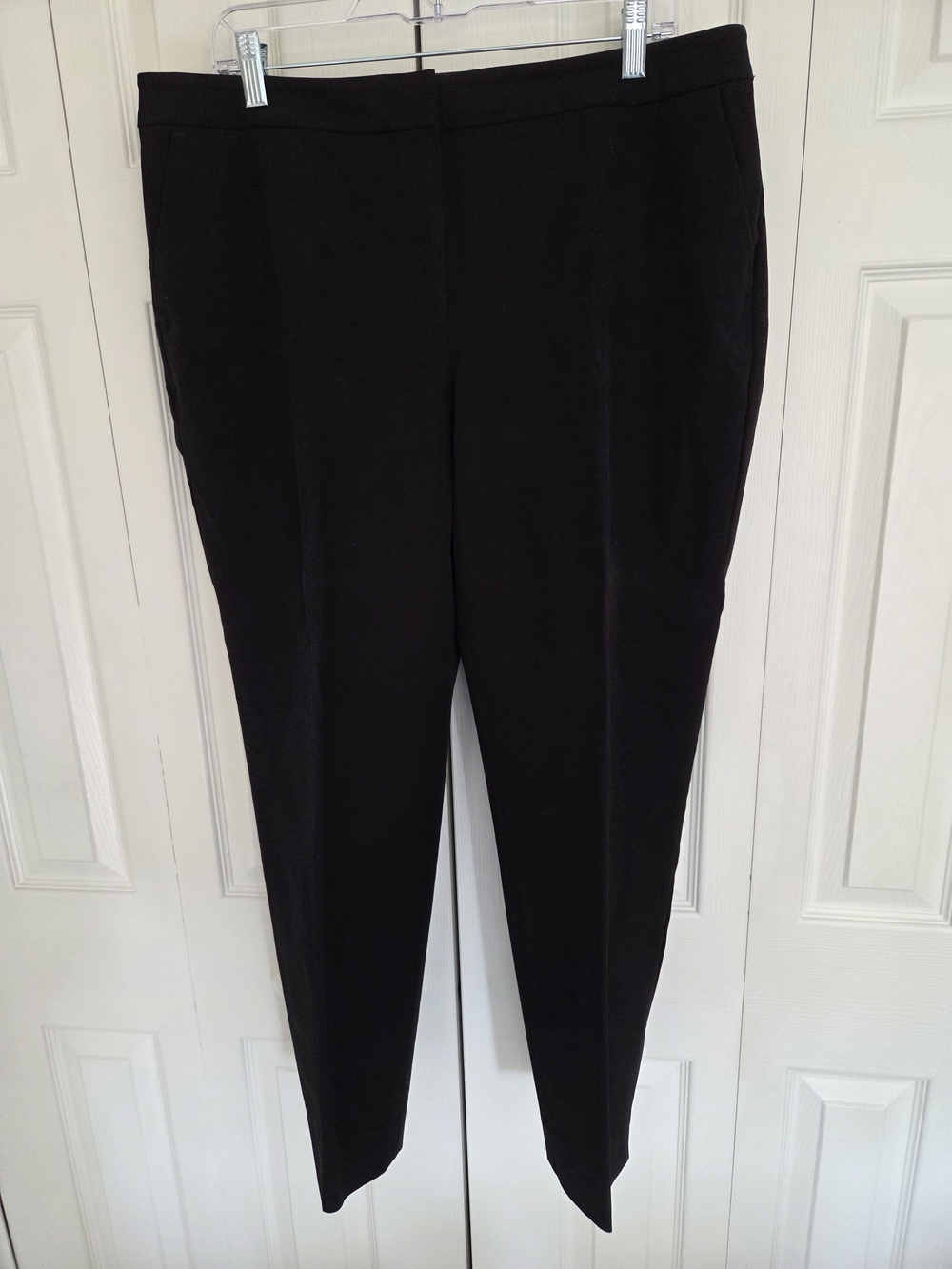 Talbots Hampshire Ankle Dress Pants in Black